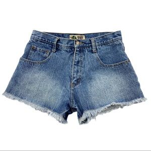 Vintage High Rise Jean Shorts